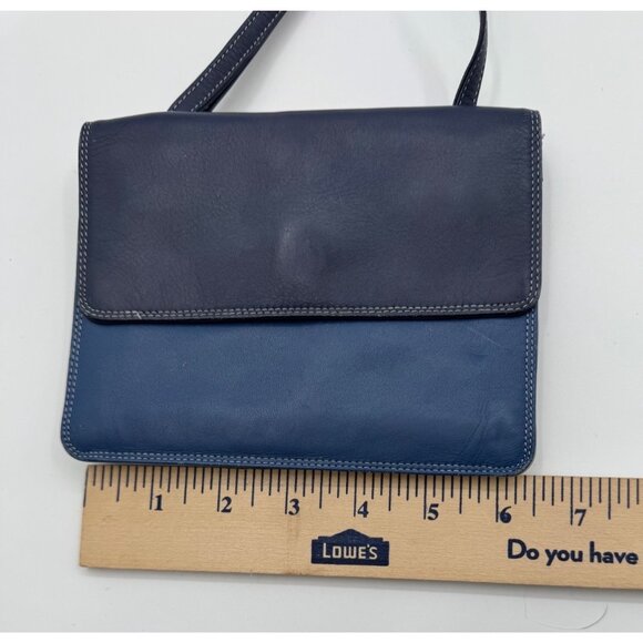 Mywalit Small Leather Travel Organizer Crossbody Wallet Purse With Adjustable St - Picture 7 of 15